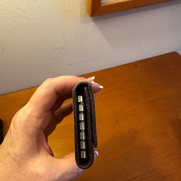 Prada Brown Canvas & Six-Piece Keyholder w/COA. EUC. - Picture 4 of 9